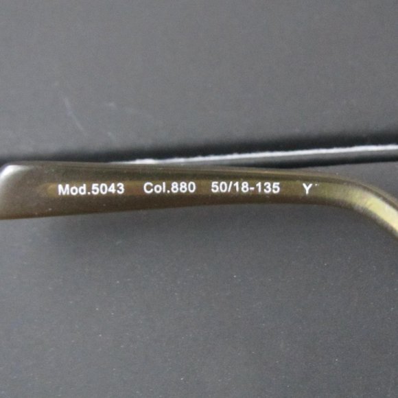 Like New German-Made Half-Rim Women's Eyeglasses Frame (Free 1 Case) - Picture 9 of 10